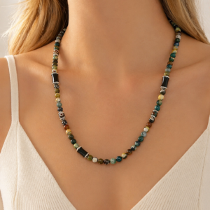 7 Chakra Natural Stone Necklace