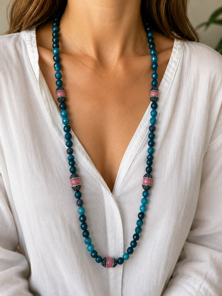 Designed with green and pink tones to support emotional balance, self-love, and inner healing.