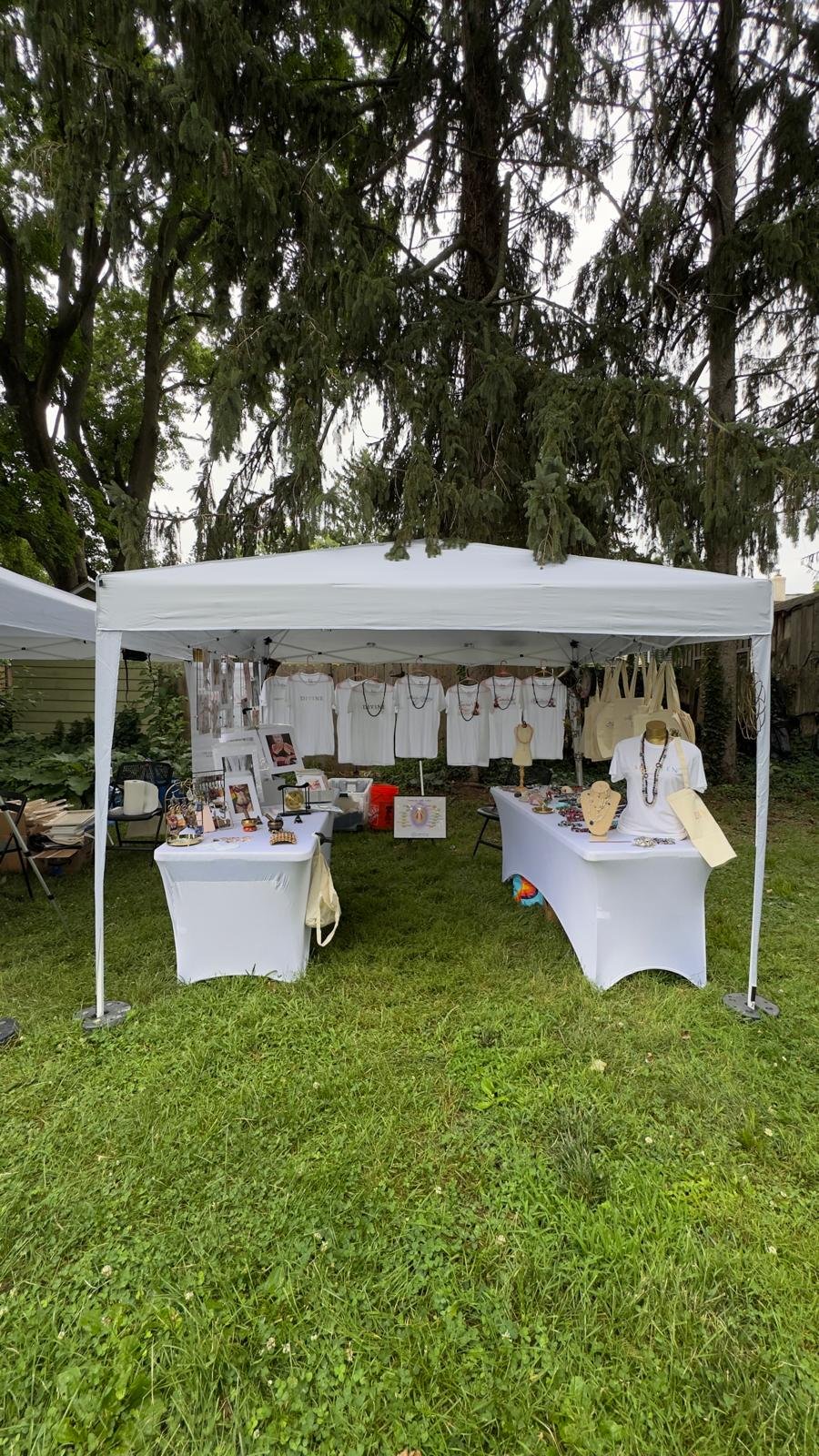 Empower Soul Path tent at an outdoor community event